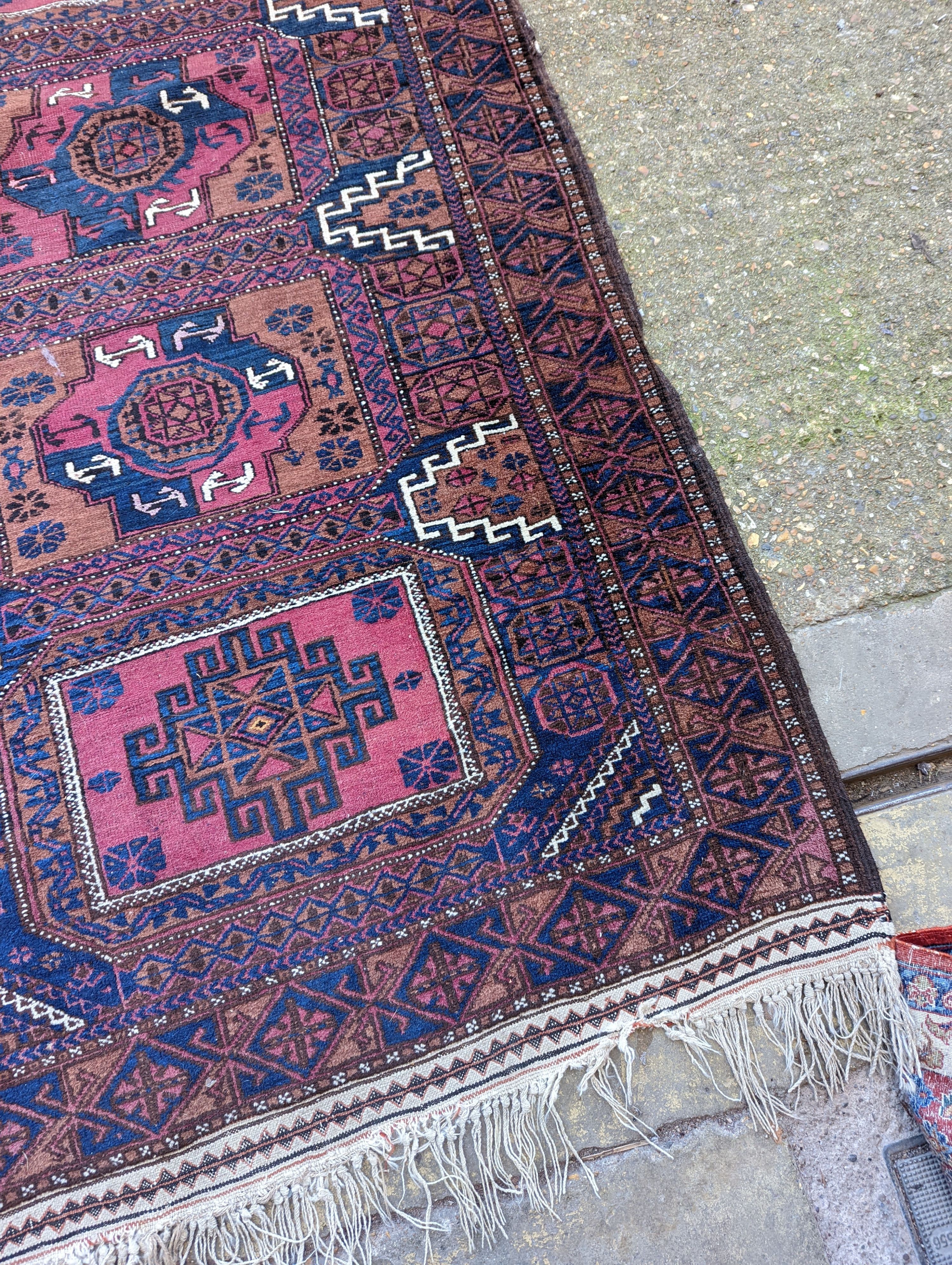 A Bokhara rug, 180 x 101cm